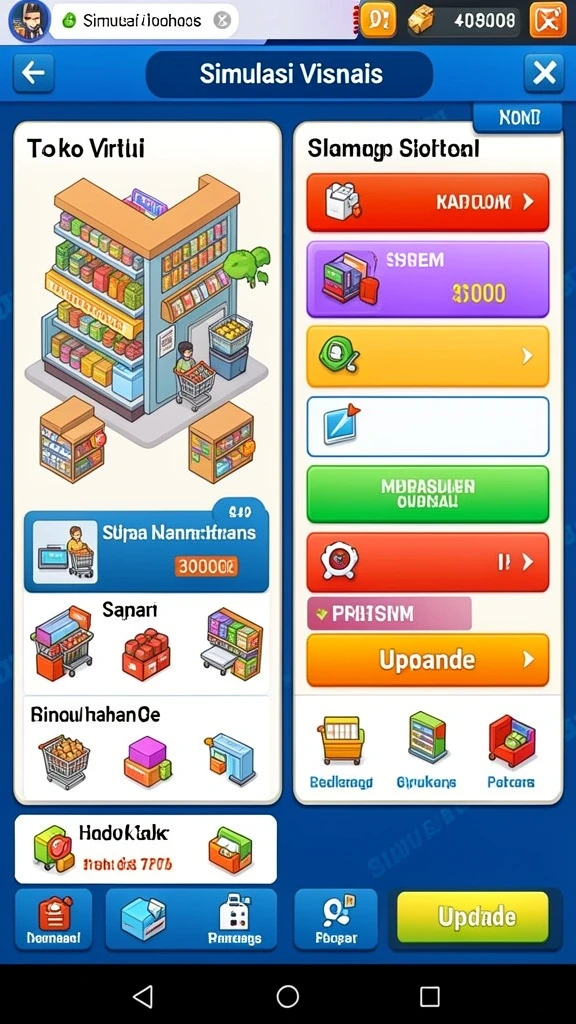 Tangkapan layar menunjukkan beragam tema slot yang menarik.