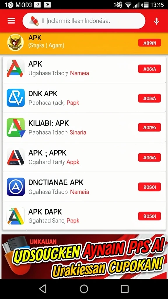 Tangkapan layar menunjukkan tantangan yang harus dihadapi pemain.