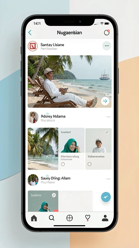 Contoh dari mode permainan seru yang dapat dimainkan.