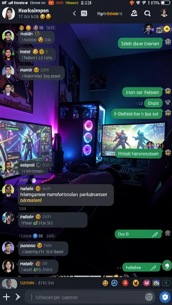 Tangkapan layar dari antarmuka utama aplikasi 567TV.