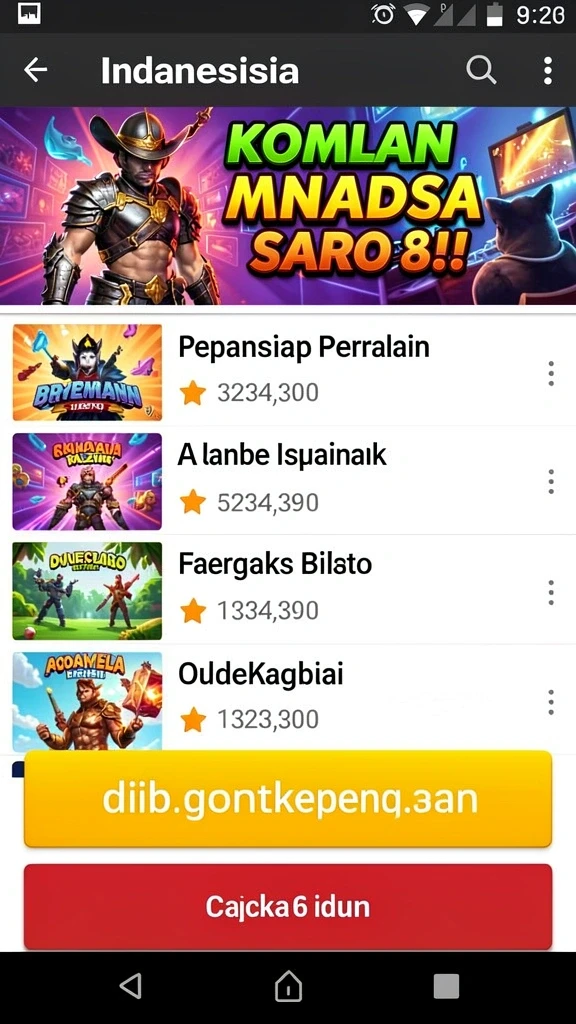 Tampilan antarmuka yang menarik dan mudah digunakan.