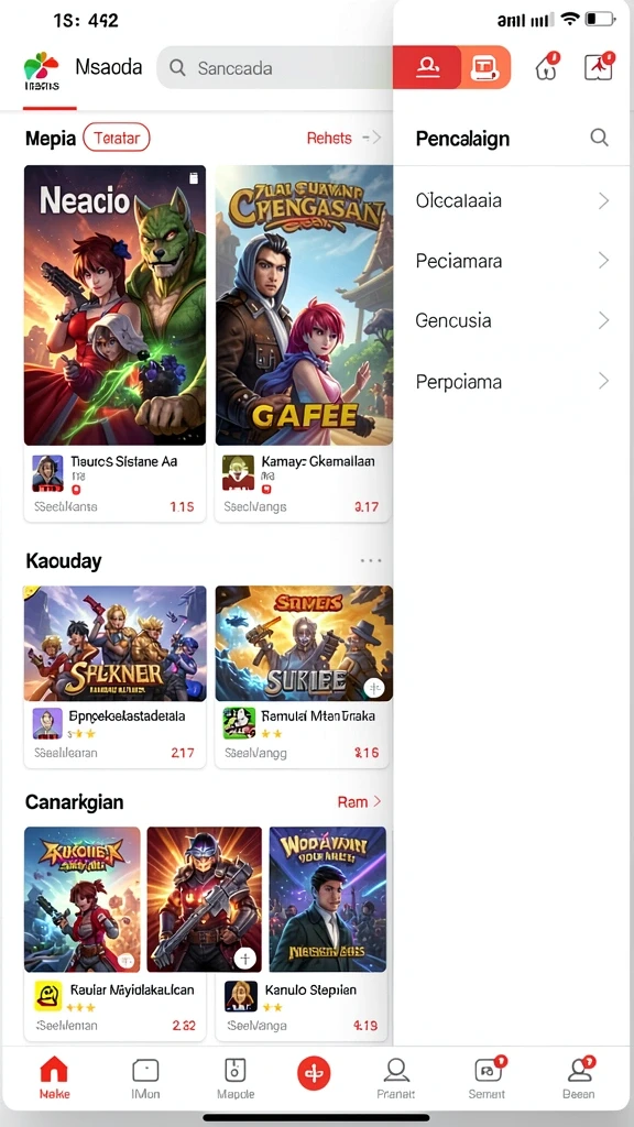 Karakter unik dengan kemampuan khusus.