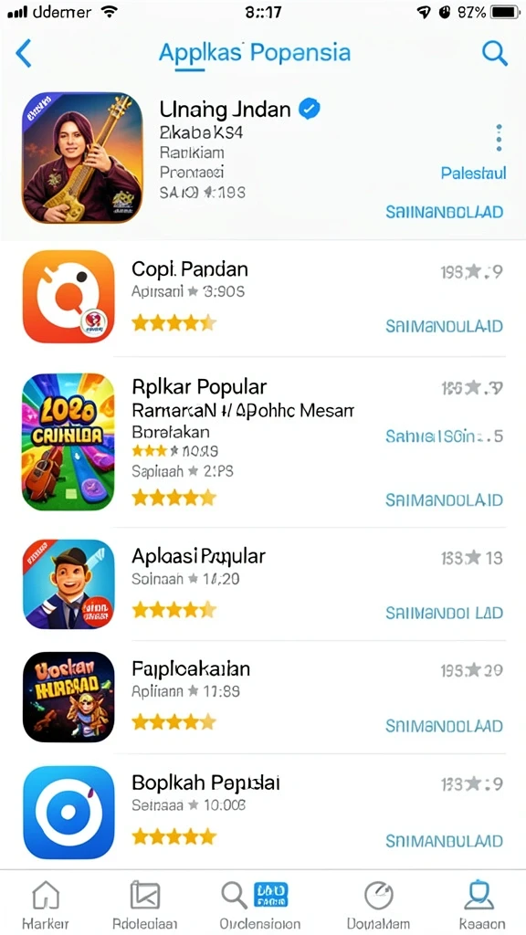 Level yang menantang dengan pelbagai strategi.