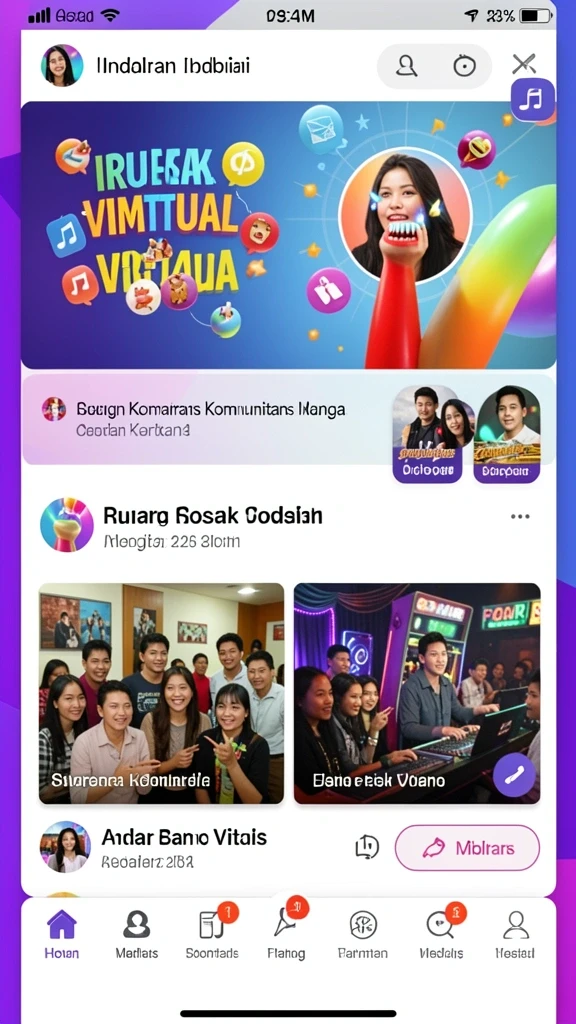 Beragam karakter unik dengan kemampuan berbeda.