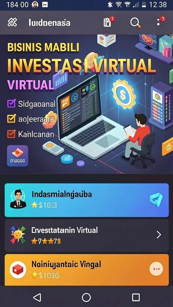 Tampilan antarmuka yang menarik dan intuitif.
