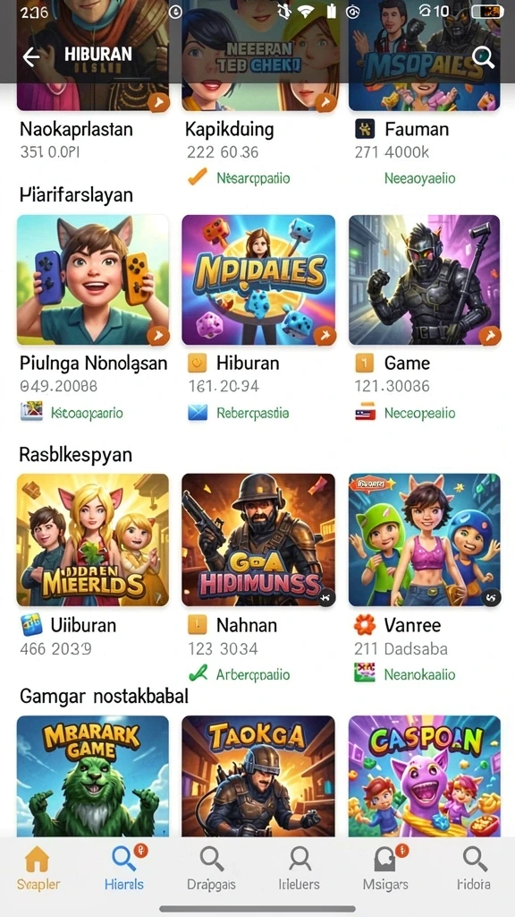 Karakter unik yang bisa dipilih oleh pemain.