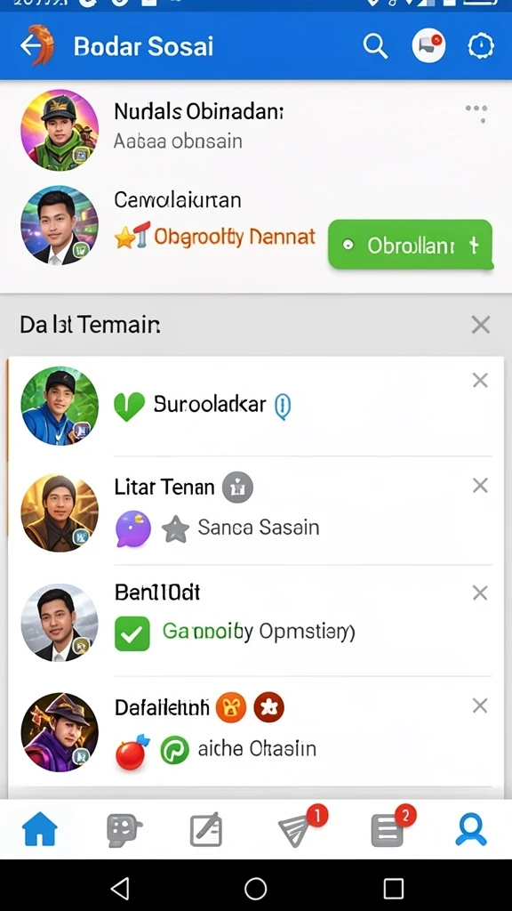 Screenshot menampilkan karakter utama menjelajahi hutan lebat.