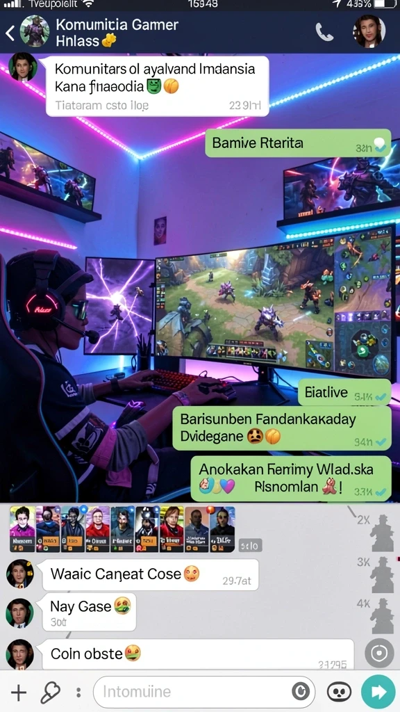 Tangkapan layar menampilkan karakter utama dalam aksi.
