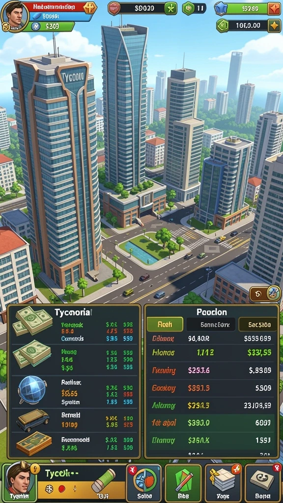 Menu pilihan mini game yang bervariasi dan seru.