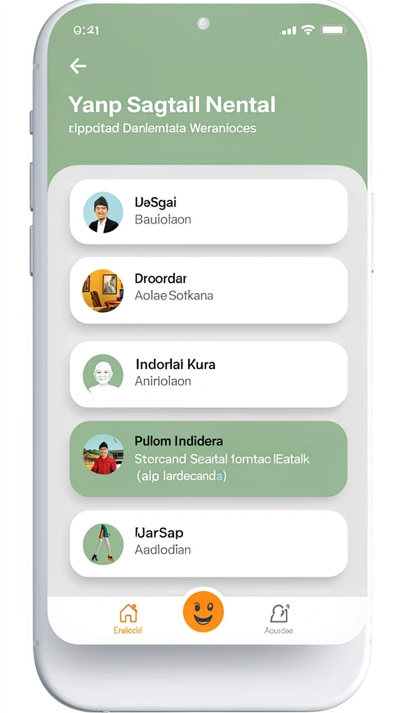 Tampilan antarmuka yang user-friendly.