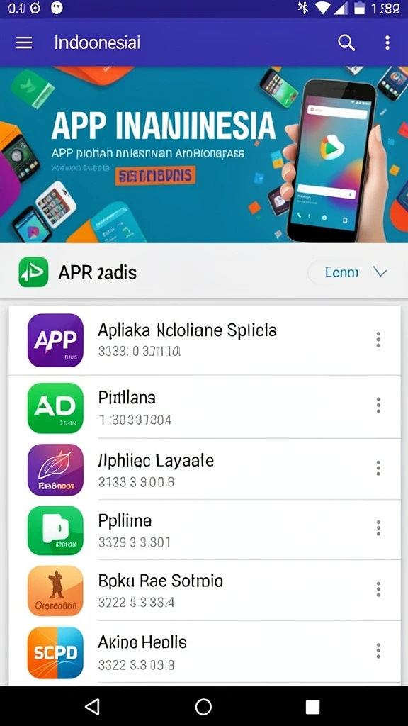 Tampilan awal yang menarik dan intuitif.