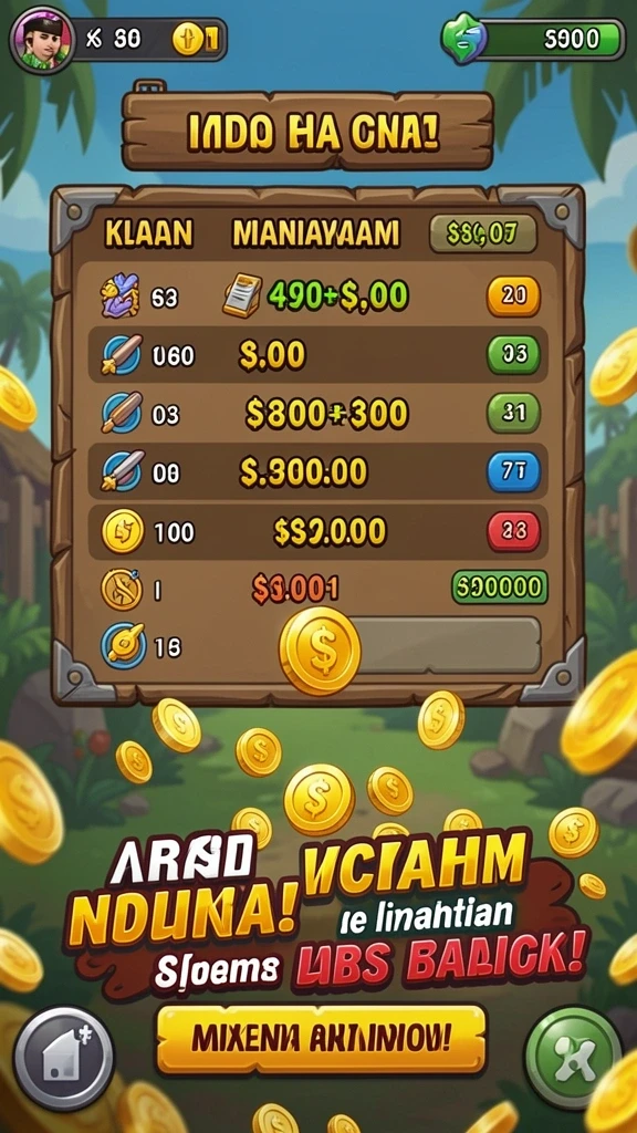 Karakter-karakter unik yang bisa dimainkan.