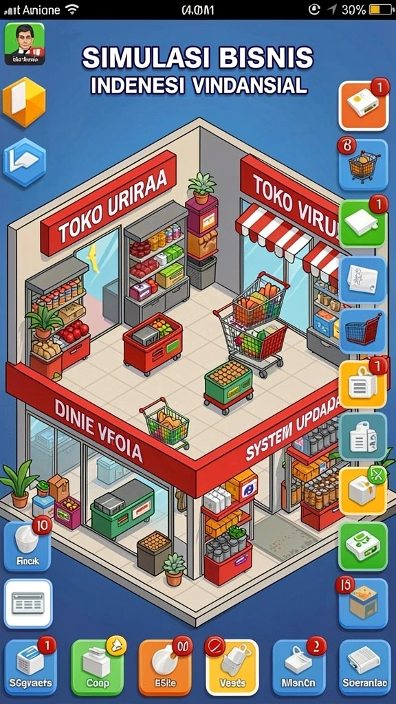 Tampilan antarmuka yang user-friendly dan menarik.