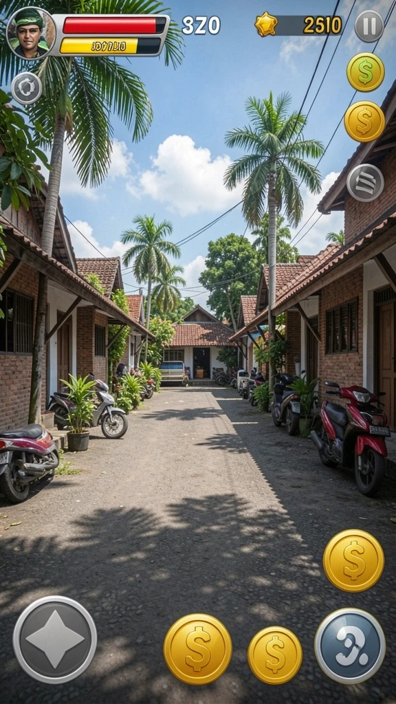 Karakter dengan kemampuan unik yang siap bertempur.