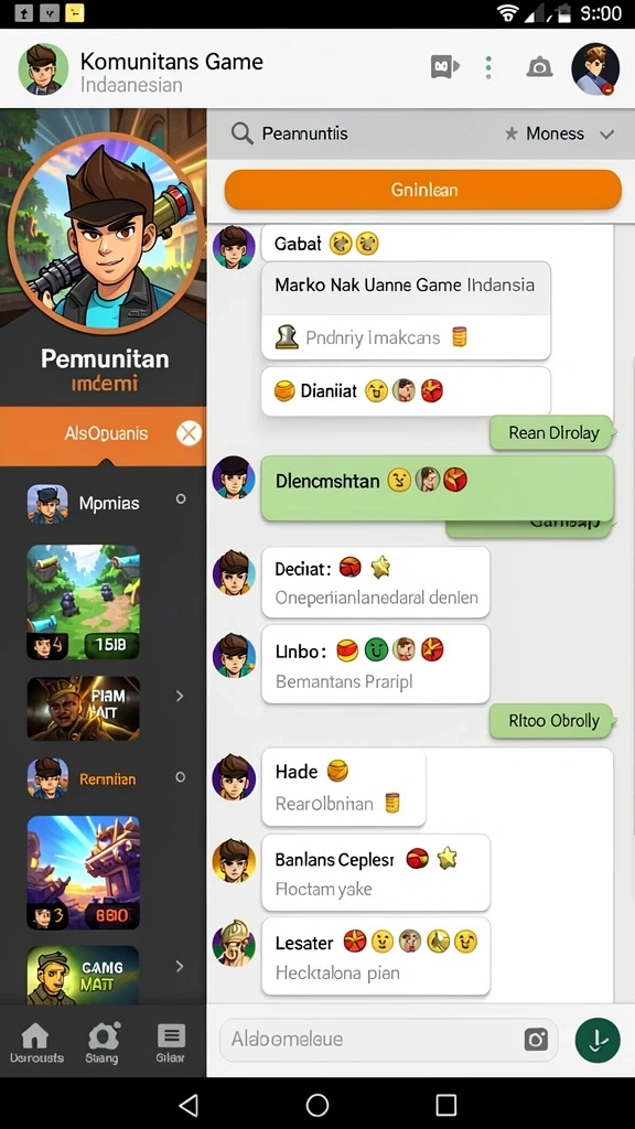Mode permainan seru yang bisa dipilih.