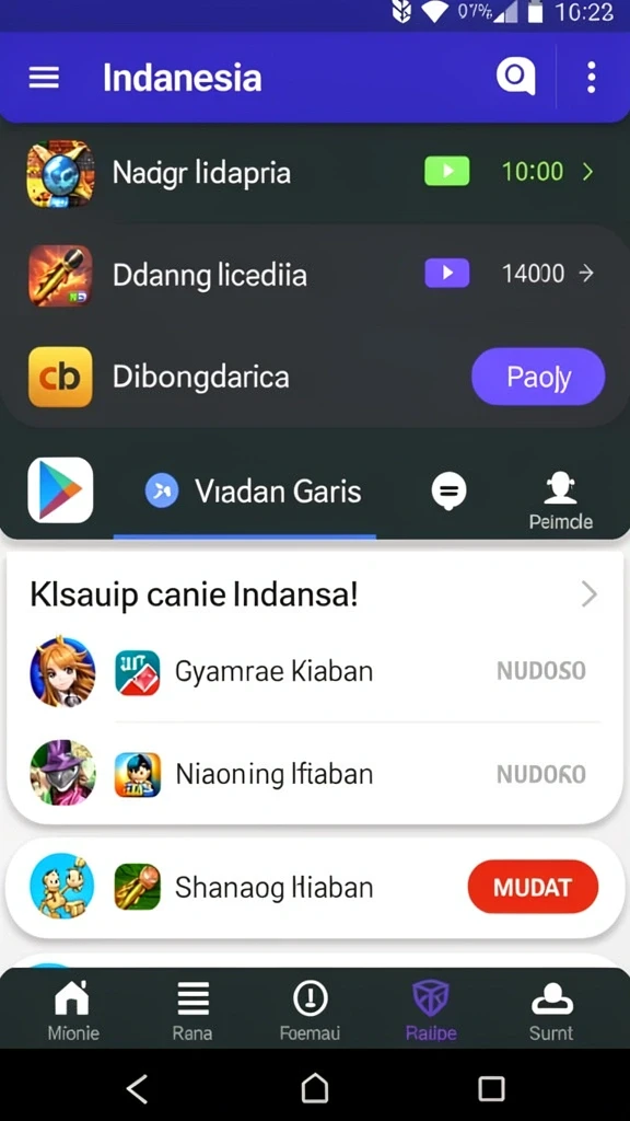 Fitur komunitas yang memungkinkan interaksi antar pengguna.