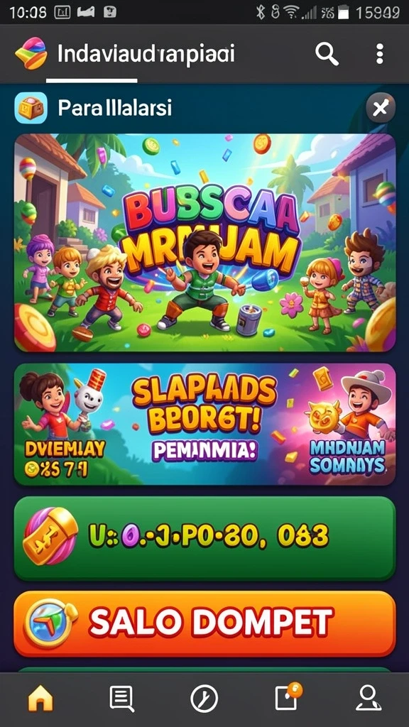 Beragam tema yang menyenangkan dan cocok untuk semua pemain.