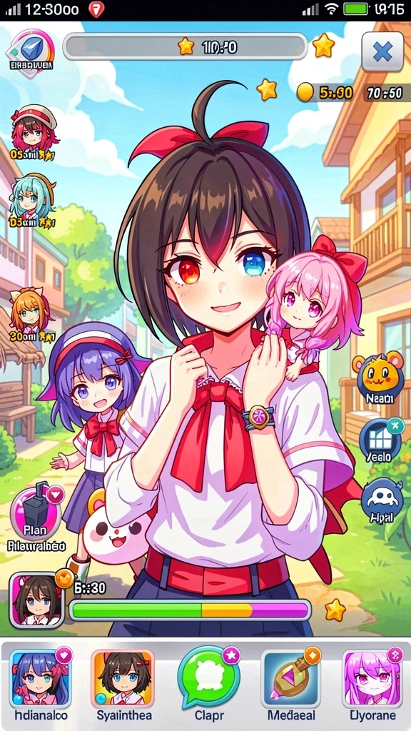 Interaksi sosial dalam mode multiplayer.