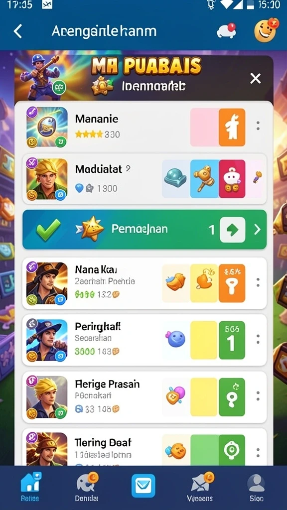 Berbagai item kustomisasi yang dapat meningkatkan pengalaman bermain.