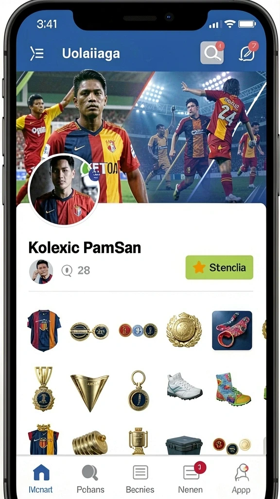 Berbagai karakter unik siap untuk dimainkan.