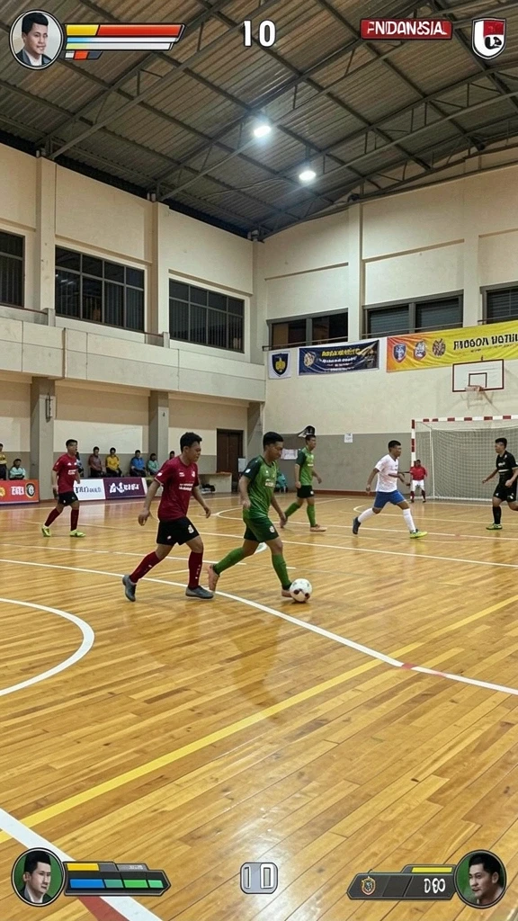 Antarmuka pengguna yang intuitif dan menarik.