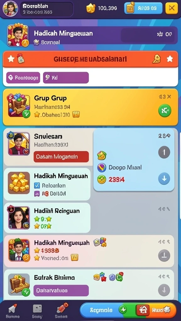Tampilan antarmuka yang menarik dan ramah pengguna.