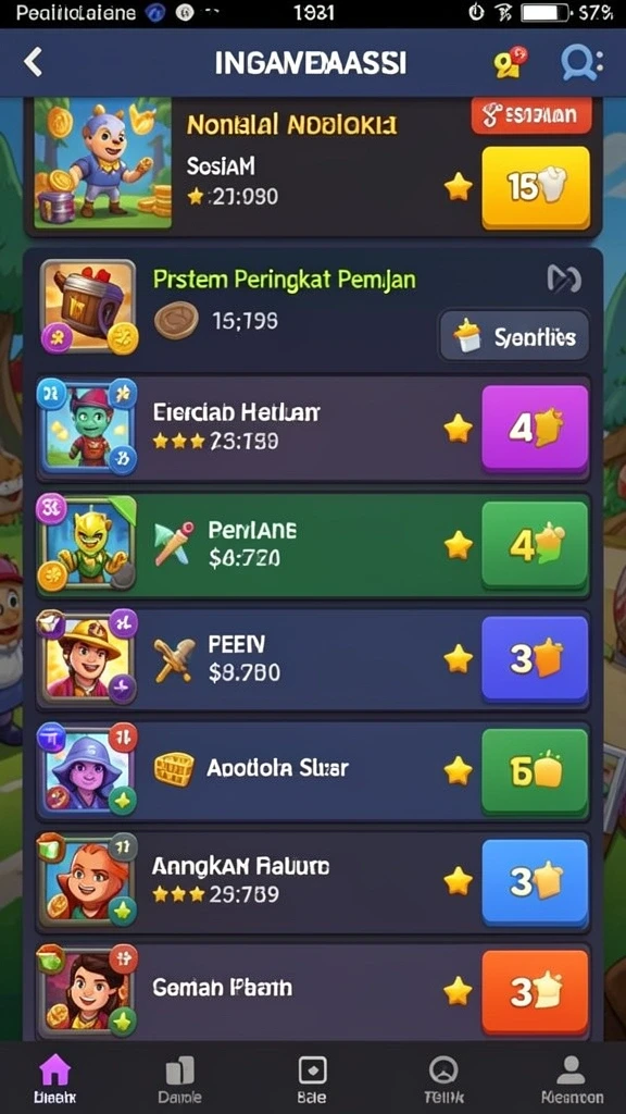 Screenshot 2 menampilkan momen menegangkan saat menghadapi musuh.