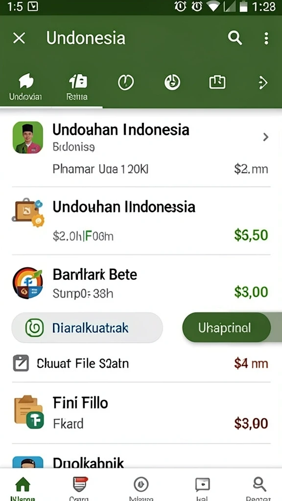 Bonus menarik yang diberikan setiap harinya.