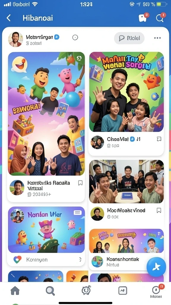 Tantangan menarik di setiap level permainan.