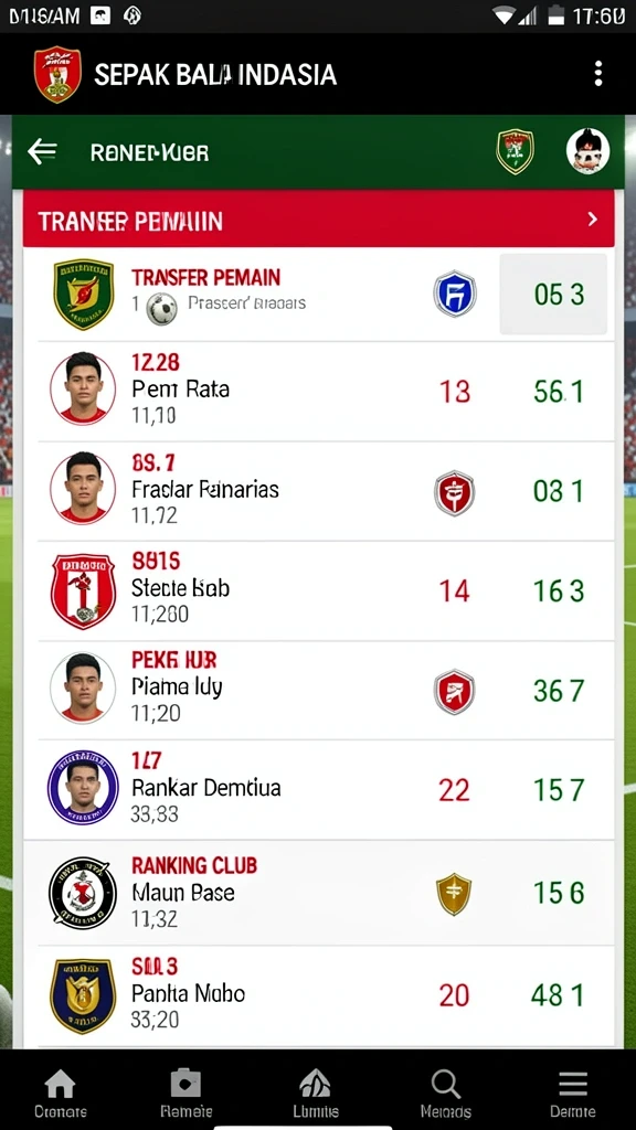 Tampilan antarmuka yang menarik dan modern.