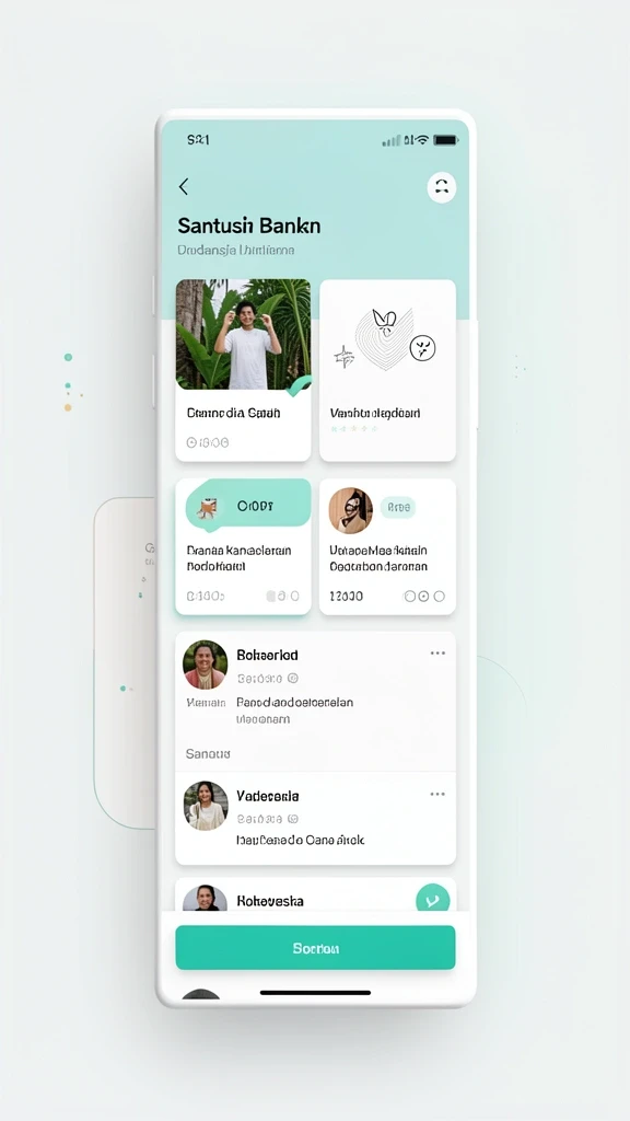 Screenshot dari tampilan menu dengan berbagai pilihan karakter dan level.