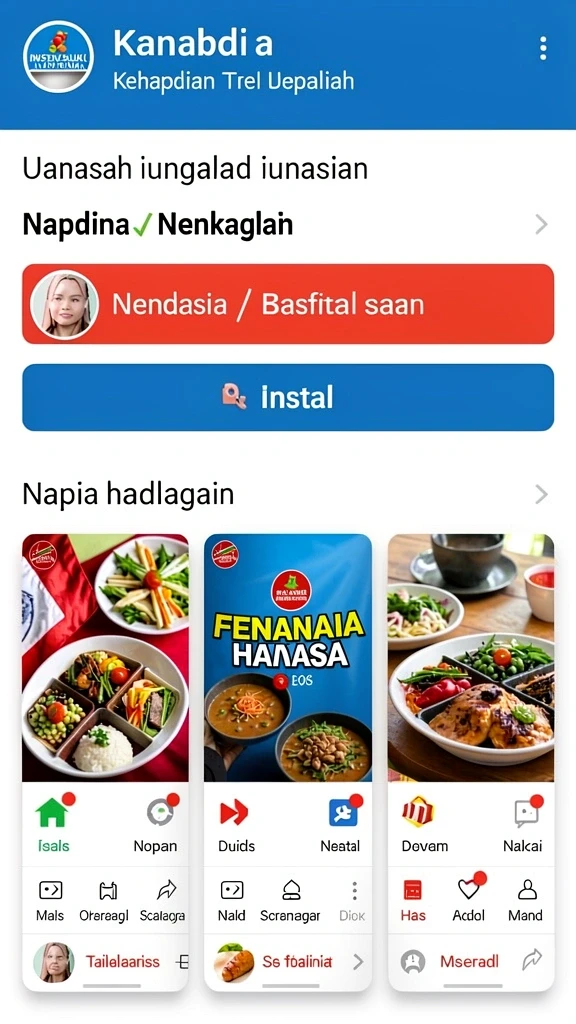 Tampilan awal game yang memukau dan interaktif.