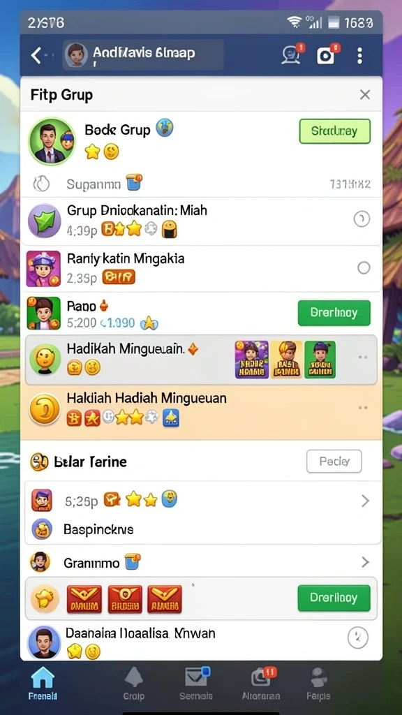 Grafis berkualitas tinggi memberikan pengalaman bermain yang nyata.