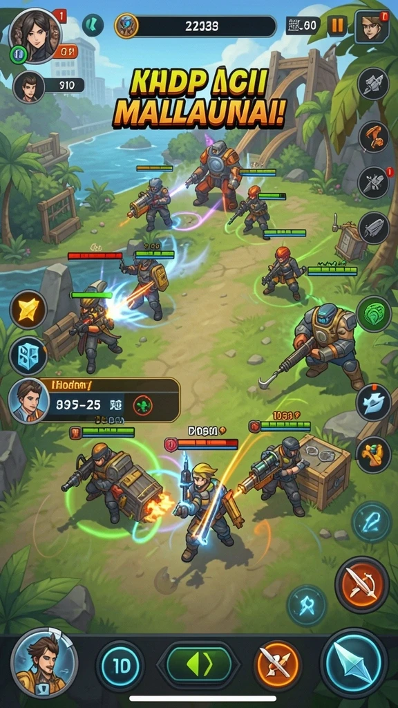 Mode multiplayer menghadirkan keseruan bermain bersama teman.
