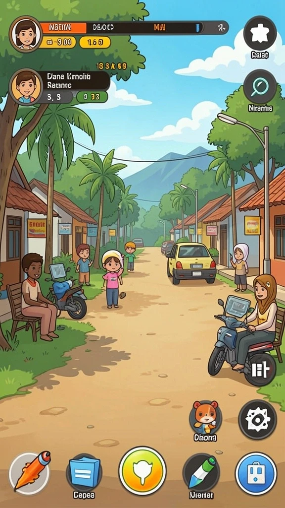 Gameplay seru dengan berbagai tantangan.