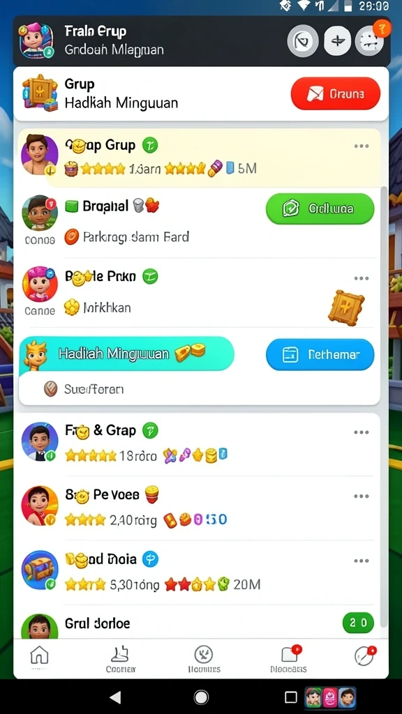 Screenshot menunjukkan tampilan antarmuka game SAUDITOTO yang menarik.