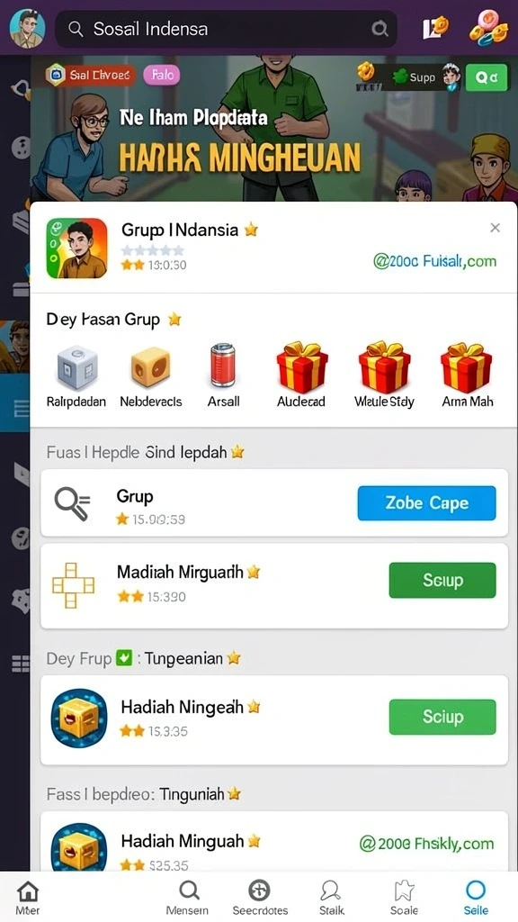 Fitur permainan baru yang seru dan mengasyikkan.