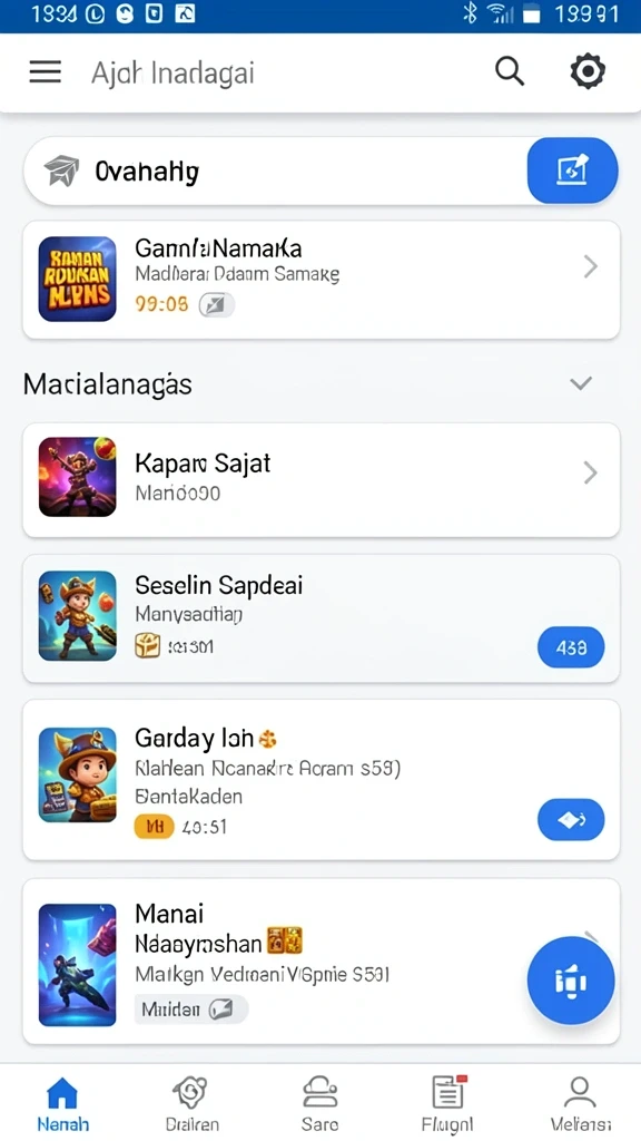 Tampilan antarmuka yang ramah pengguna dan menarik.