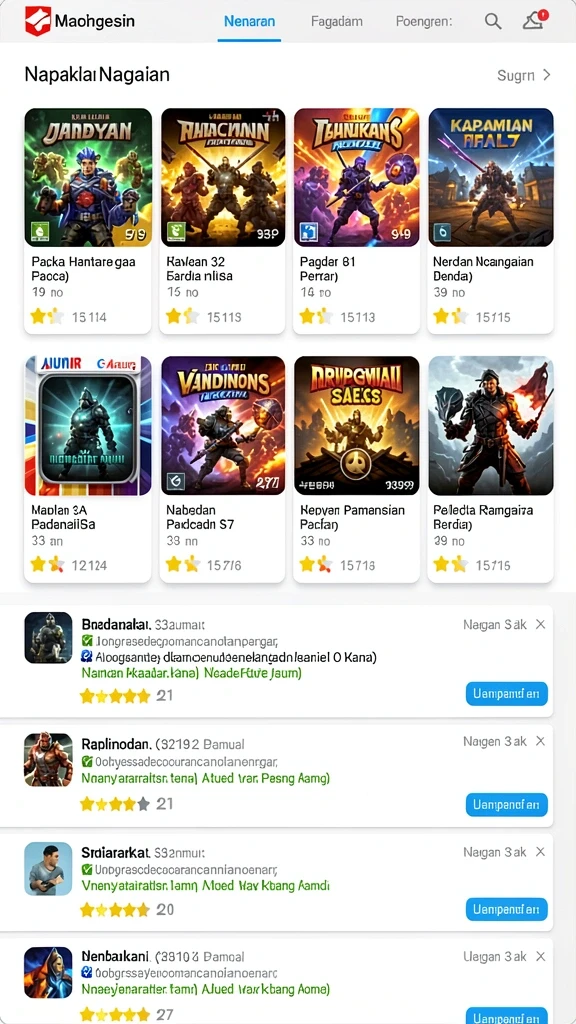 Grafik yang memukau dan detail tinggi.