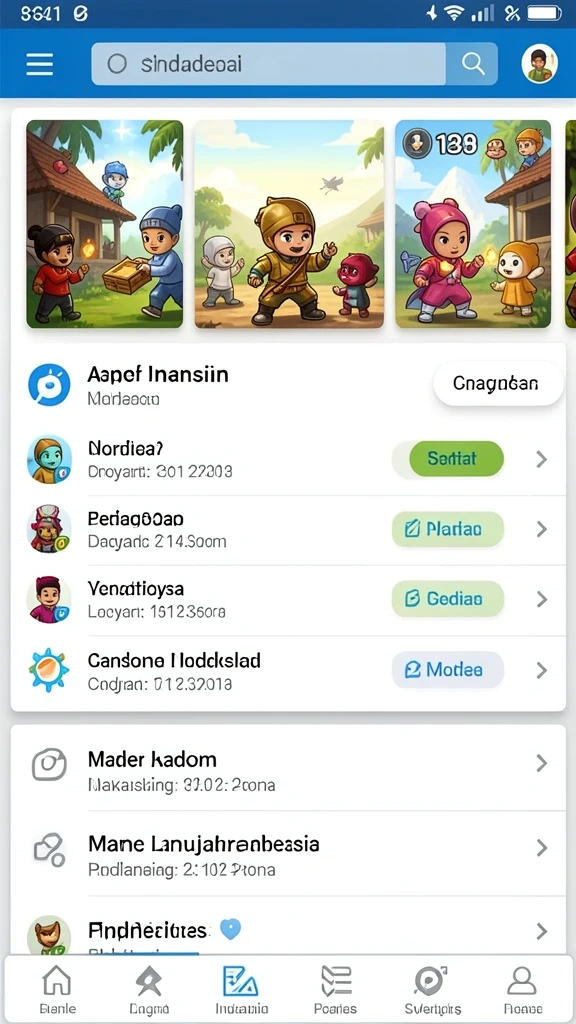 Screenshot menampilkan karakter utama dalam aksi pertarungan.