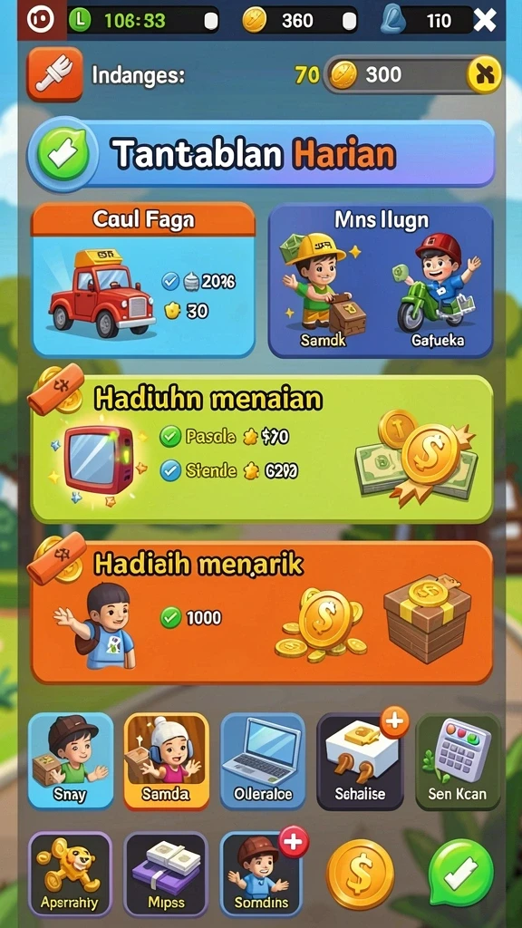 Momen seru saat bertarung melawan musuh dalam petualangan.